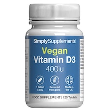 Vegan Vitamin D3 400iu - 120 Tablets