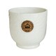 image 9 of Kew Leaf Embossed Cork Planter Green