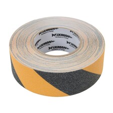 Fixman - Anti-Slip Tape - 50mm x 18m Black/Yellow