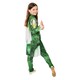 image 2 of The Eternals Girls Sersi Costume Top & Bottoms - Green - 7-8 Years 7