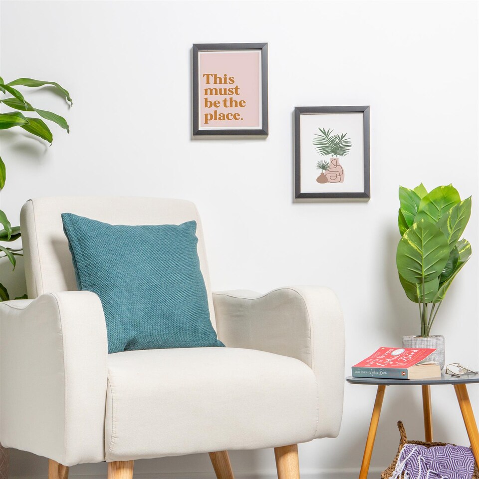 image 1 of Nicola Spring Photo Frame - 8" x 10" - Grey