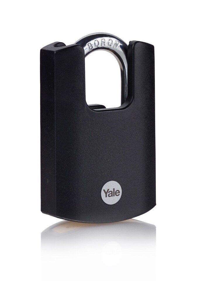 image 1 of YALE BRASS PADLOCK CLOSED SHACKLE 40MM