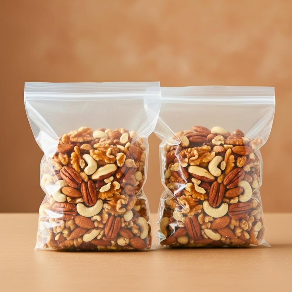 image 1 of 200 Clear Zip Seal Bags 6x9 Inch Resealable Pouches | Clear