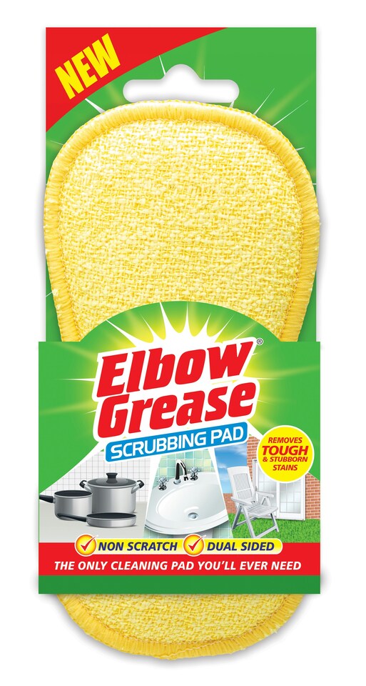 Elbow Grease Scrubbing Pad | Yellow