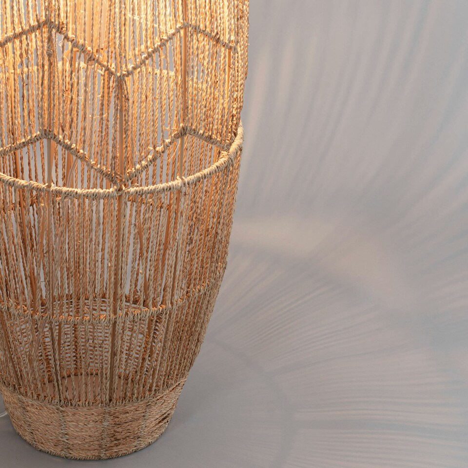 image 1 of BHS Jute String Floor Lamp, Natural