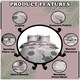 image 2 of VELVETIO Aster Geo Complete Duvet Cover Set with Fitted Sheet Breathable Bedding Quilt