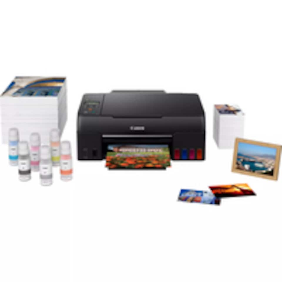 image 1 of Canon G650, Inkjet, Colour printing, 4800 x 1200 DPI, A4, Direct printing, Black | Black | Black | A4