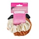 image 1 of Brushworks Natural Satin Scrunchies 4-Pack Nude | Multi | Nude