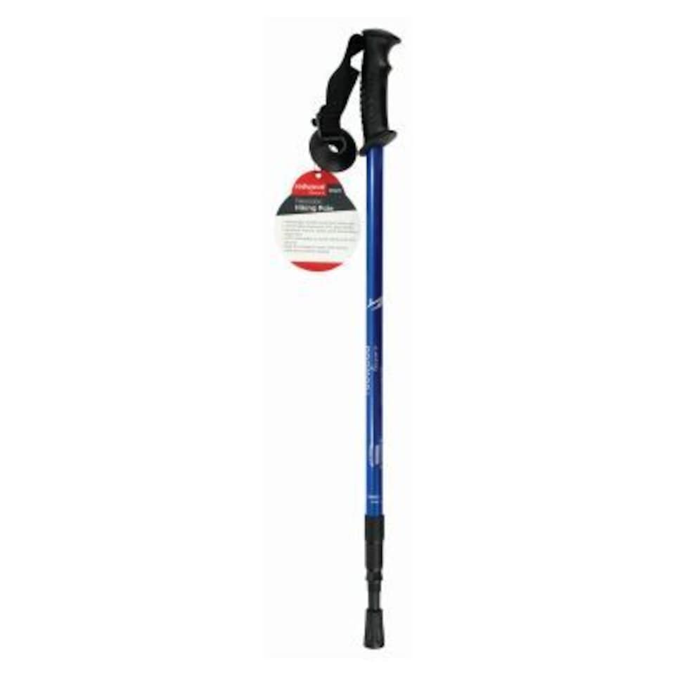 Redwood Aluminium Telescopic Hiking Pole - 64-135cm - Blue