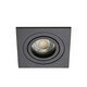 image 1 of BHS Faina 1 Light Adjustable Square Recessed Spotlight | Black | Black | 1