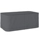 image 6 of Outsunny Patio 2/3 Seater Rattan Sofa Waterproof Furniture Cover Rain Protection Grey