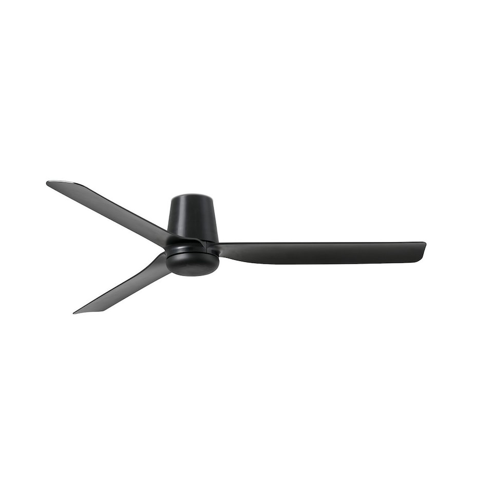 image 1 of Punt Tub Medium Black DC Ceiling Fan 6 Speed