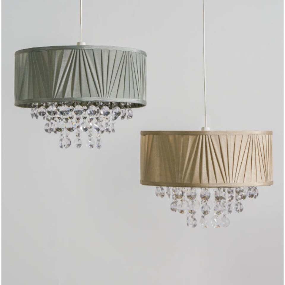 image 1 of Talula Champagne & Crystal Shade