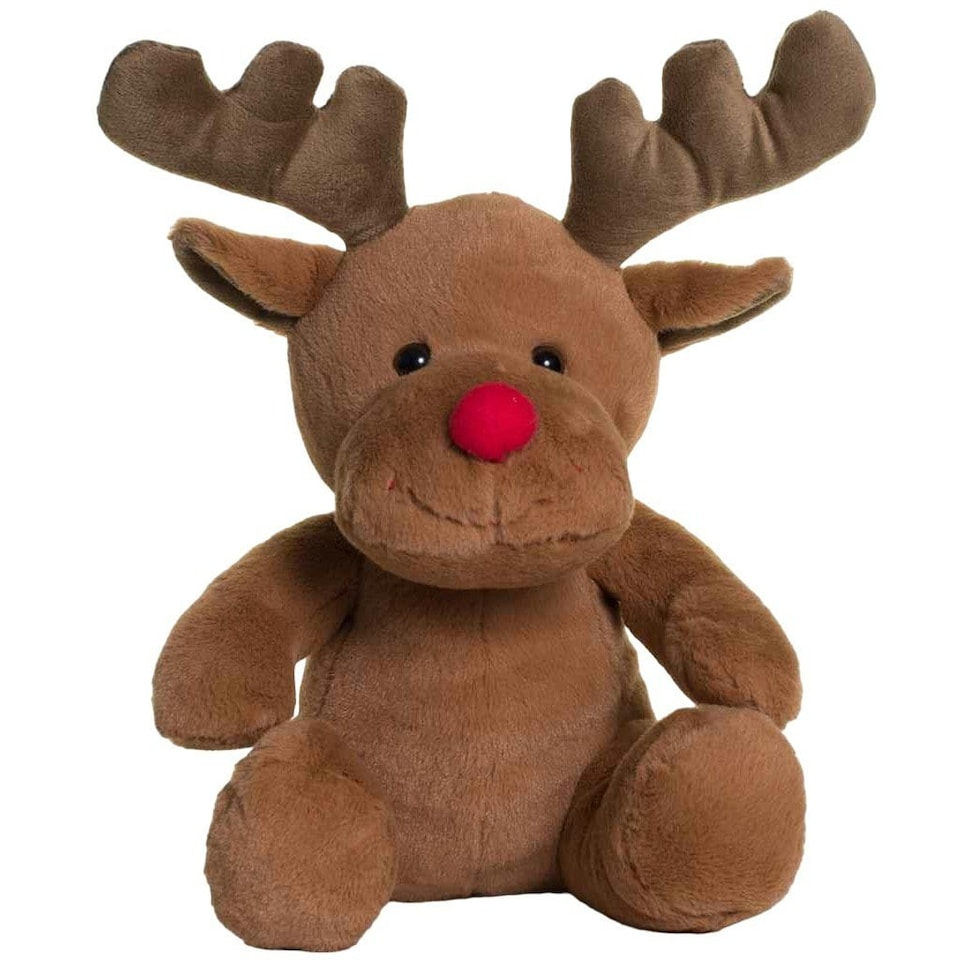 image 1 of Mumbles Reindeer Plush Toy - Brown - M