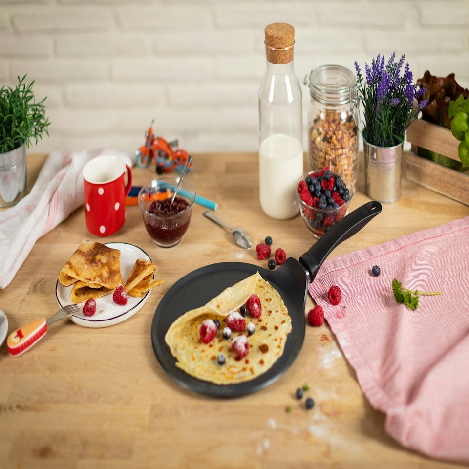 image 1 of Easy Induction Crepe Pan 25cm