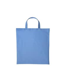 Nutshell Cotton Short Handle Shopper - Cornflower Blue - One Size Blue