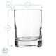 image 3 of LAV Liberty Shot Glasses - 65ml - Clear - Pack of 6 | Clear | Clear