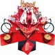 image 2 of 3D Pop Up You & Me Dalmatians Happy Valentine's Day Card