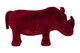 image 2 of Premier Kids Rhino Maroon Animal Chair, Non-Harmful Children's Chair, Easy to Balance Kiddie Chair, Adjustable Playroom Chair