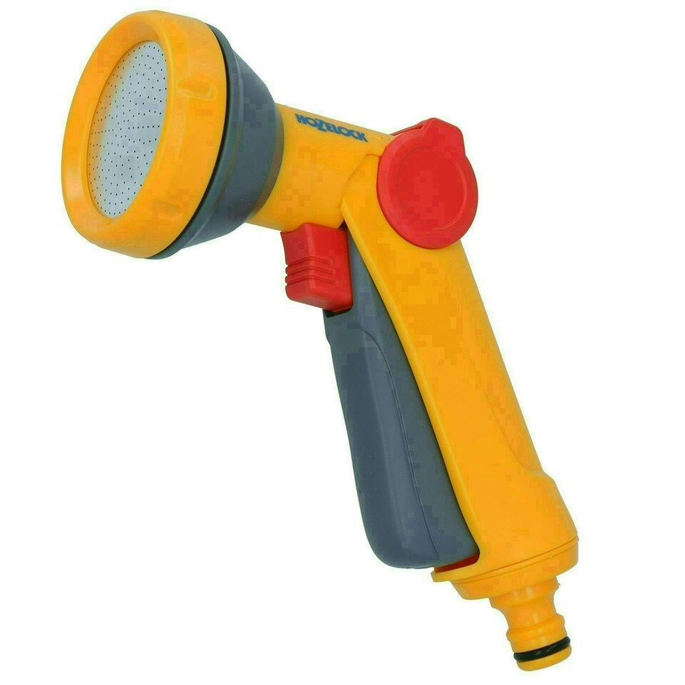 image 1 of 7.5 Metre Hozelock Superhoze Expanding Garden Hose Pipe Kink Free Watering Yellow