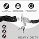 image 3 of 3 Key Motorcycle Heavy-Duty Padlock with Chain - 38mm x 1m