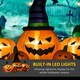 image 4 of Outsunny 6ft Inflatable Halloween Large Pumpkin in Hat with Four Small Pumpkins, Blow-Up Outdoor LED Display for Lawn, Garden, Party