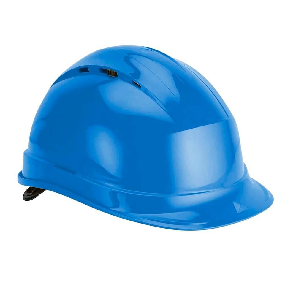image 1 of Delta Plus Quartz Rotor Ventilated Safety Work Helmet - Blue - One Size | Blue | One Size
