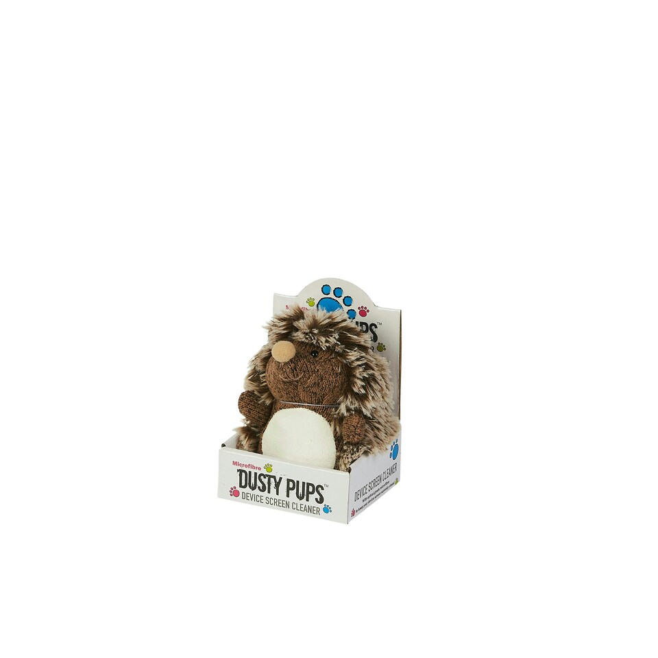 image 1 of Warmies Dusty Pups Hedgehog Screen Cleaner