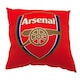 image 2 of Arsenal FC Official Football Crest Cushion - Multicoloured - One Size