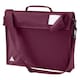 image 1 of Quadra Junior Book Bag With Strap - Burgundy - One Size