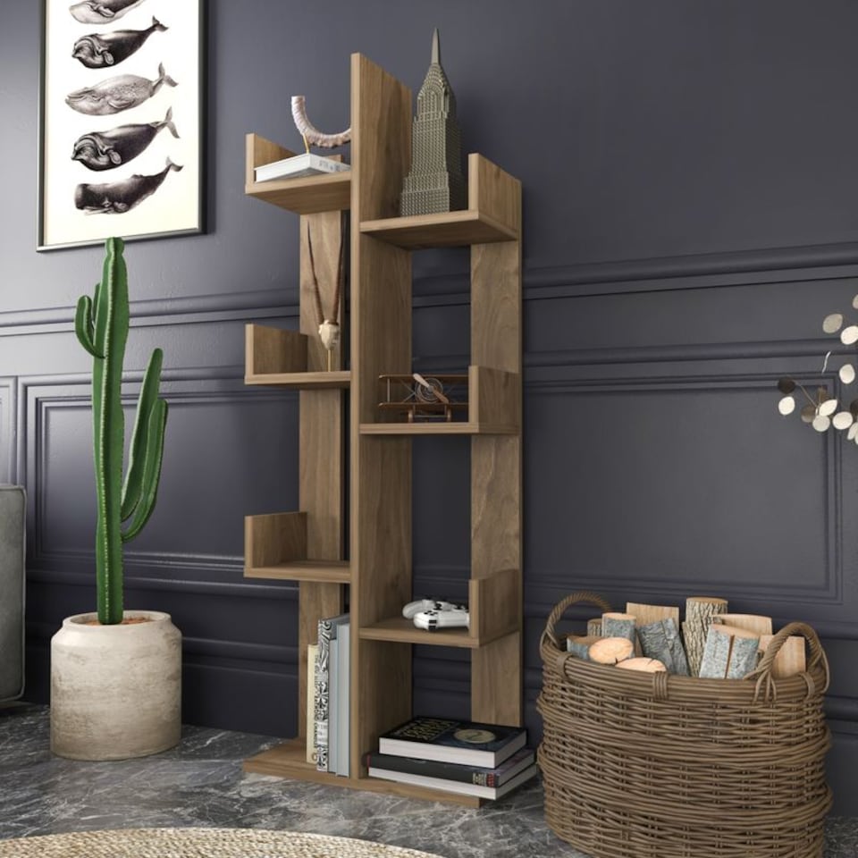 image 1 of Decorotika Lusia 4-tier Bookcase Shelving