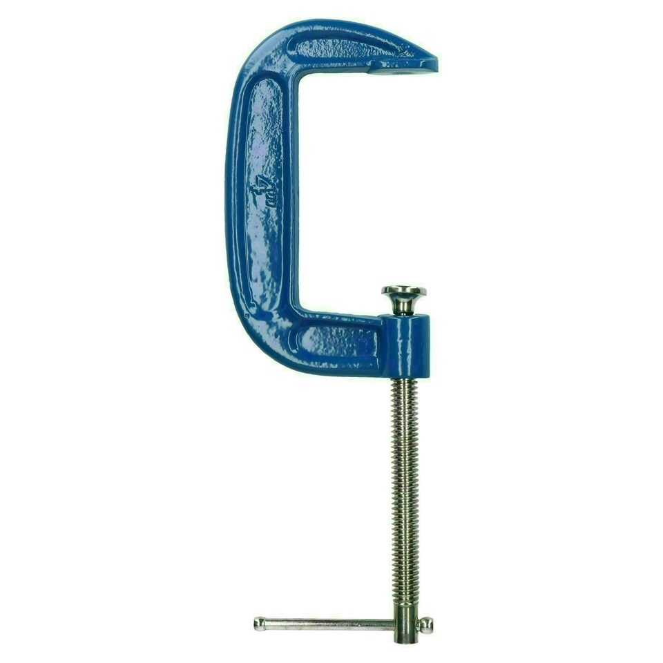 image 1 of 4" / 100mm Heavy Duty G Clamp C C Grip Holder Clasp Vice Clamping 1 Pack