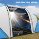 image 10 of Outsunny 4-6 Persons Camping Tent Dome Family Travel Group Hiking Room Fishing