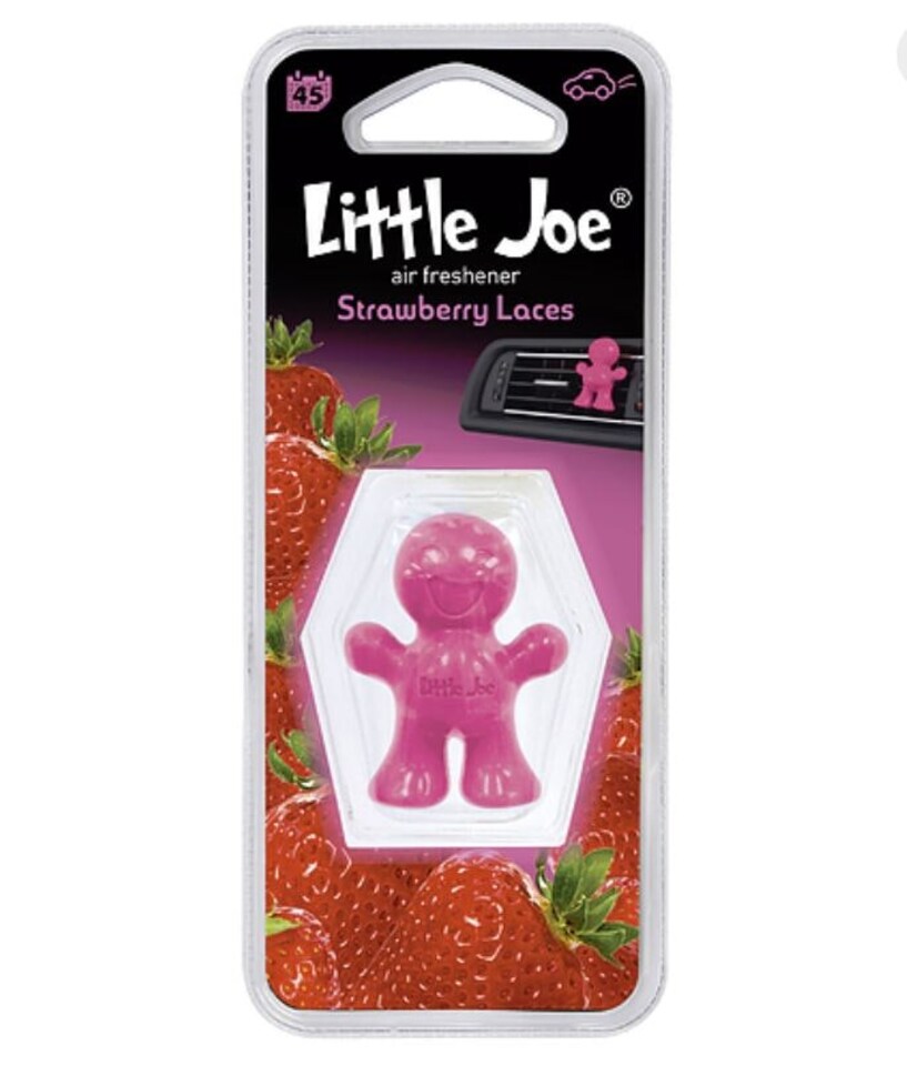 image 1 of 3D Little Joe Car Air Freshner Vent Clip Scents Freshener Home Office STRAWBERRY