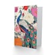 image 2 of Peacock Bird with Peony Flower Pattern Design Birthday Card