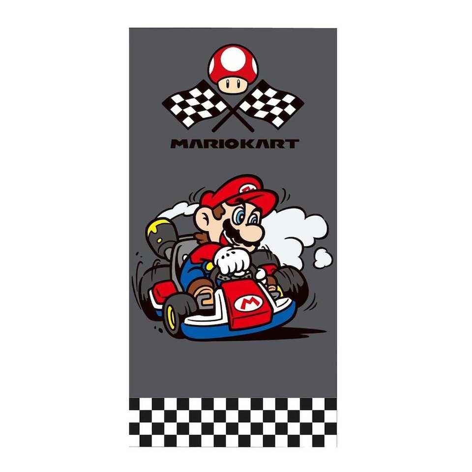 Super Mario Beach Towel | Multi | Multicoloured | One Size | 1