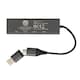 image 2 of XD Xclusive Terra Recycled Aluminium USB 2.0 Hub - Grey - One Size