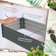 image 6 of Outsunny Galvanised Raised Bed for Garden, Outdoor Elevated Planter Box, Grey
