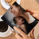 image 2 of Personalised Photo Upload Card - Cursive Font