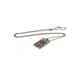 image 1 of Liverpool FC Enamel Crest Dog Tag And Chain - Silver - One Size