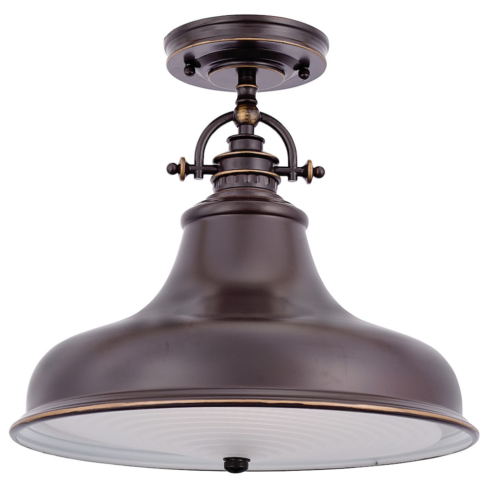 image 1 of Emery 1 Light Dome Ceiling Pendant Palladian Bronze, E27