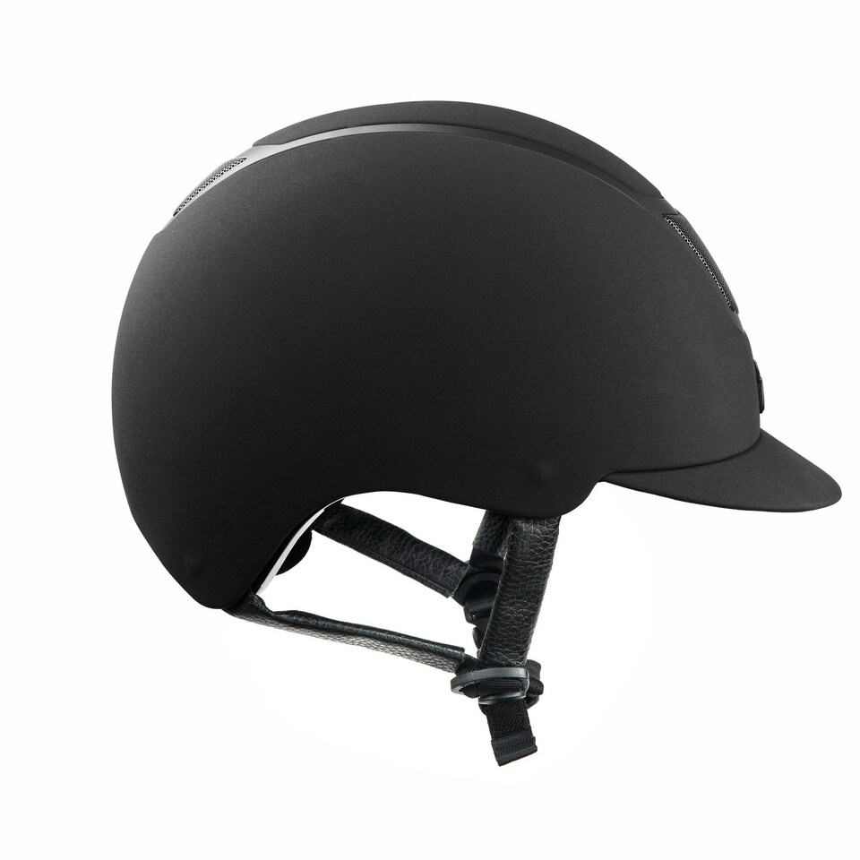 image 1 of Karben Unisex Adult Elena Fixed Peak Riding Hat - Black - 53cm - 55cm