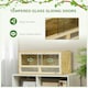 image 5 of PawHut 60cm Reptile Terrarium Vivarium w/ Glass Sliding Doors, Breathable Mesh