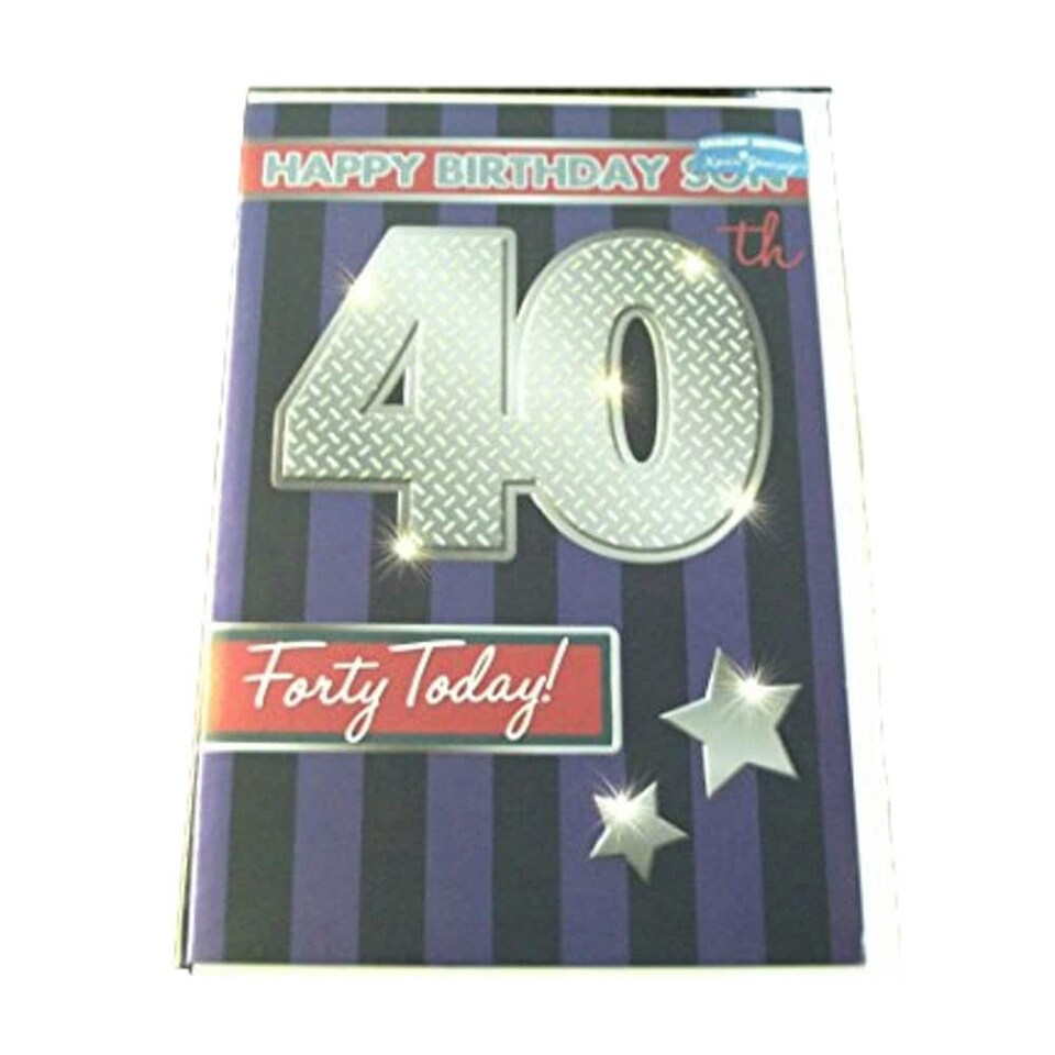 image 1 of 40 Today! Son Birthday Card