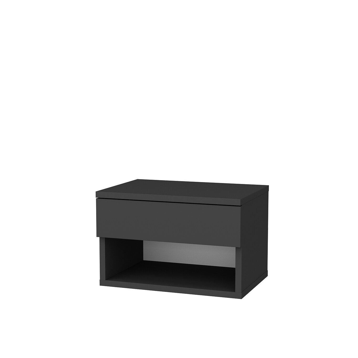 Decorotika Jamot Floating Nightstand - 44,5 cm W x 29 cm H x 31,7 cm D