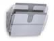 image 1 of Durable FLEXIPLUS 2 Wall Mounted Literature Tray | A4 Landscape Holder | Clear | Clear