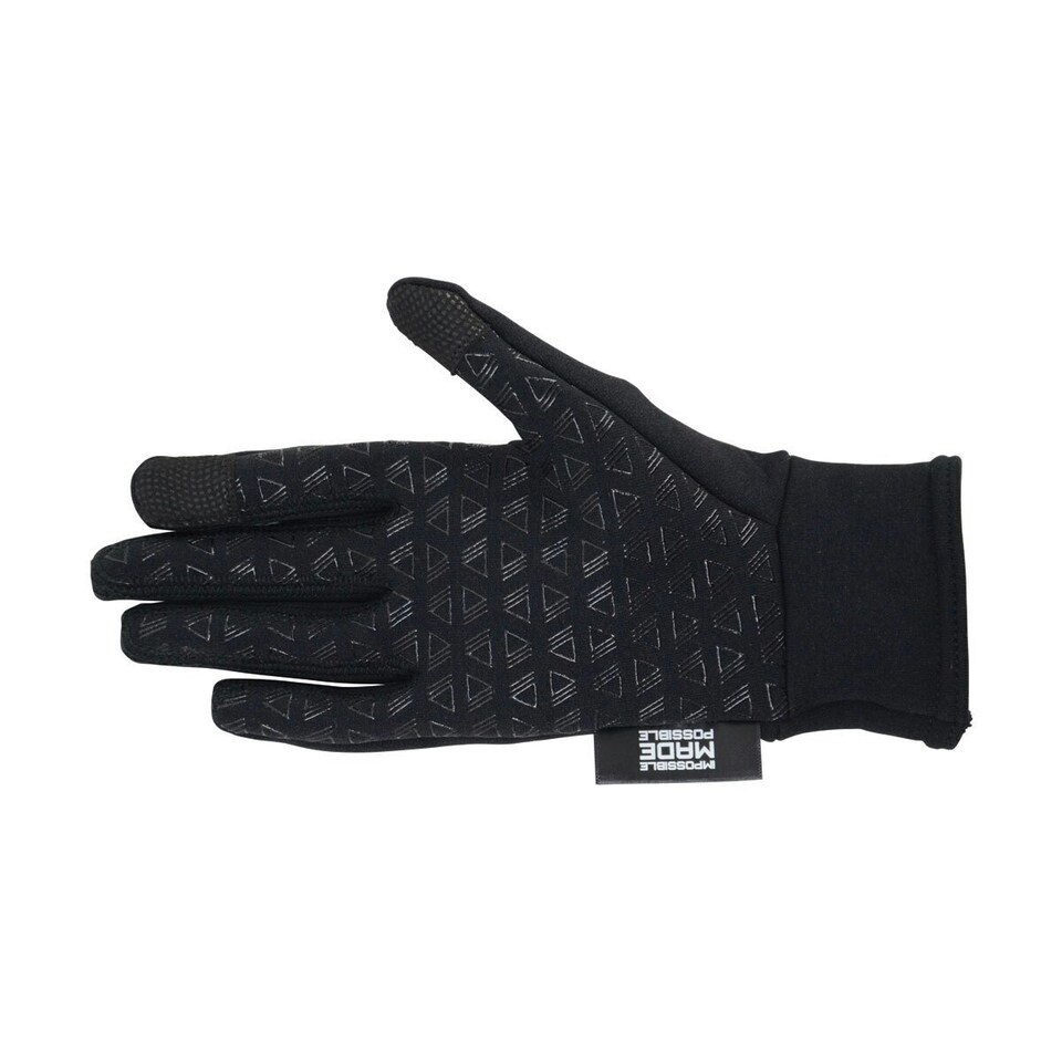 image 1 of Hy Childrens/Kids Polartec Polartech Riding Gloves - Black - S Black | S