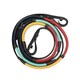 image 1 of Kincade Rainbow Reins With Hook Studs - Black/Multi - 48 inches
