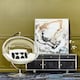 image 3 of Interiors by Premier Versatile Hanging Chair With Cream Cushions, Stylish Lounge Chair, Durable Bedroom Chair, Stable Lawn Chair