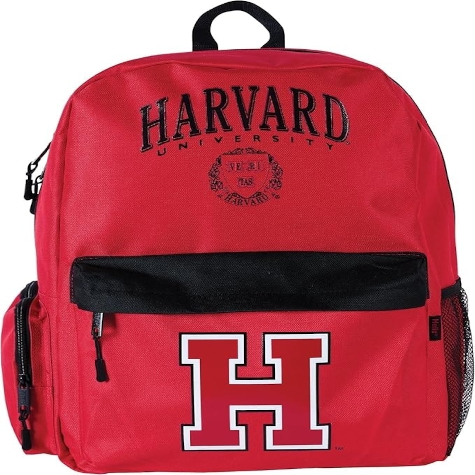 image 1 of Helix Harvard University Backpack Red | Black